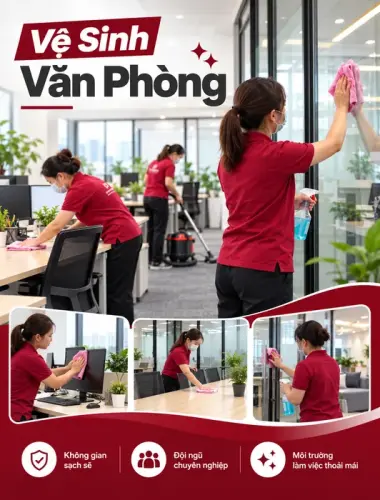 Vệ sinh văn ph&ograve;ng