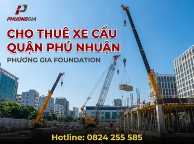 Cho thu&ecirc; xe cẩu Ph&uacute; Nhuận 