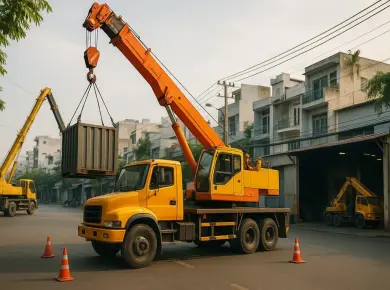 Cho Thuê Xe Cẩu Gò Vấp 