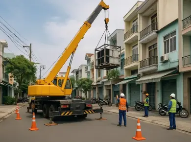 Cho Thuê Xe Cẩu Tân Phú