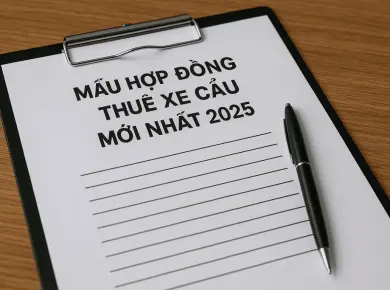 Mẫu hợp đồng thuê xe cẩu mới nhất 2025