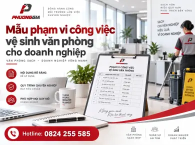 Office Cleaning Scope of Work Template for Businesses 