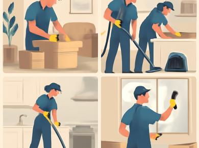 Professional House Cleaning Process 