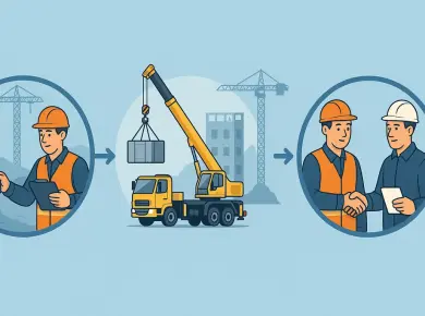 Quy trình thuê xe cẩu an toàn: Bí quyết chọn đúng loại cẩu và báo giá tối ưu