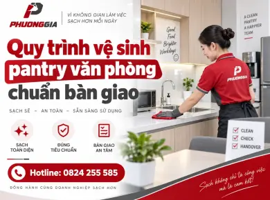 Office Pantry Cleaning Procedure: From Cleaning to Handover 