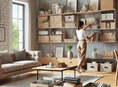 How to Organize Your Living Space: Cleaning and Arranging Items Properly 