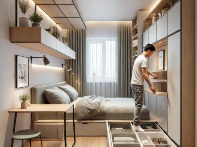 How to Optimize Small Living Spaces to Stay Neat and Organized 