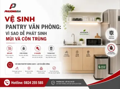 Vệ sinh pantry văn ph&ograve;ng: v&igrave; sao dễ ph&aacute;t sinh m&ugrave;i v&agrave; c&ocirc;n tr&ugrave;ng? 
