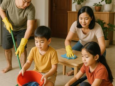 Ý nghĩa của việc dọn dẹp nhà cửa 