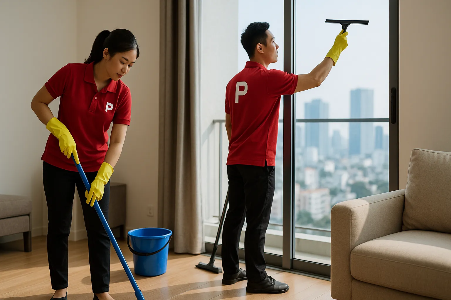 Dịch vụ vệ sinh căn hộ chung cư tại tphcm