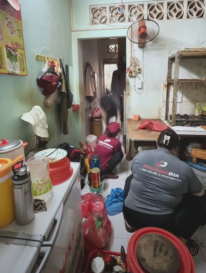 dọn dẹp nhà cửa gọn gàng theo yêu cầu của khách hàng