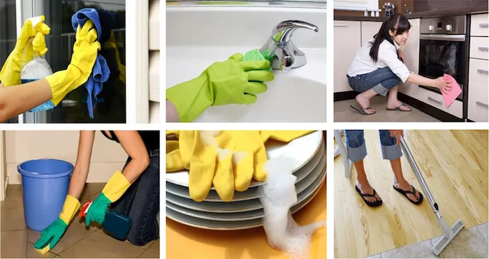 quy trình vệ sinh nhà cửa chuyên nghiệp
