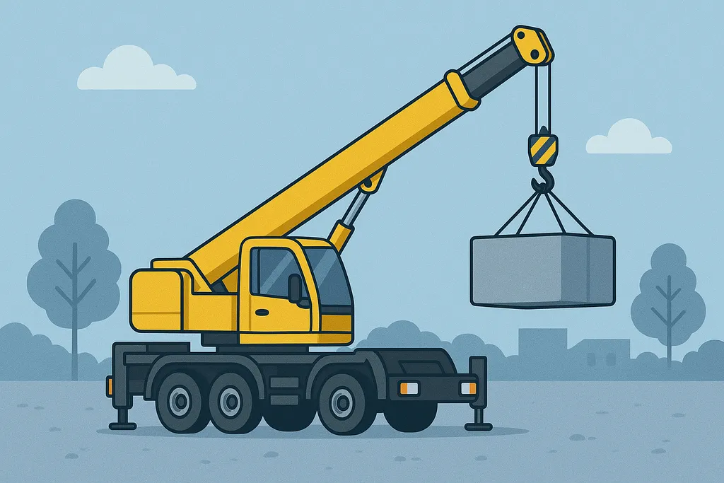 Xe cẩu tự hành và ứng dụng thực tế