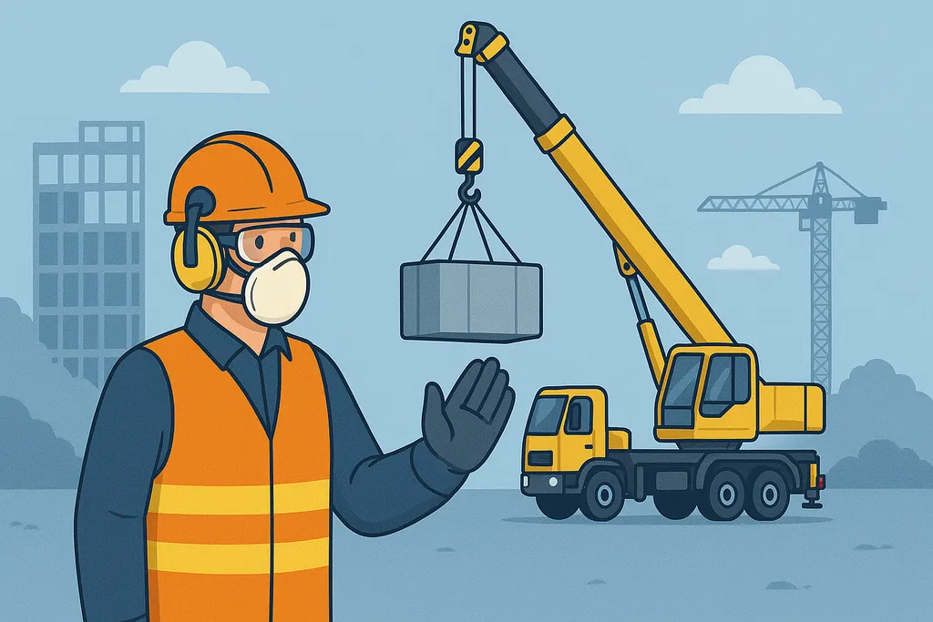 Yêu cầu an toàn khi thuê xe cẩu thi công công trình