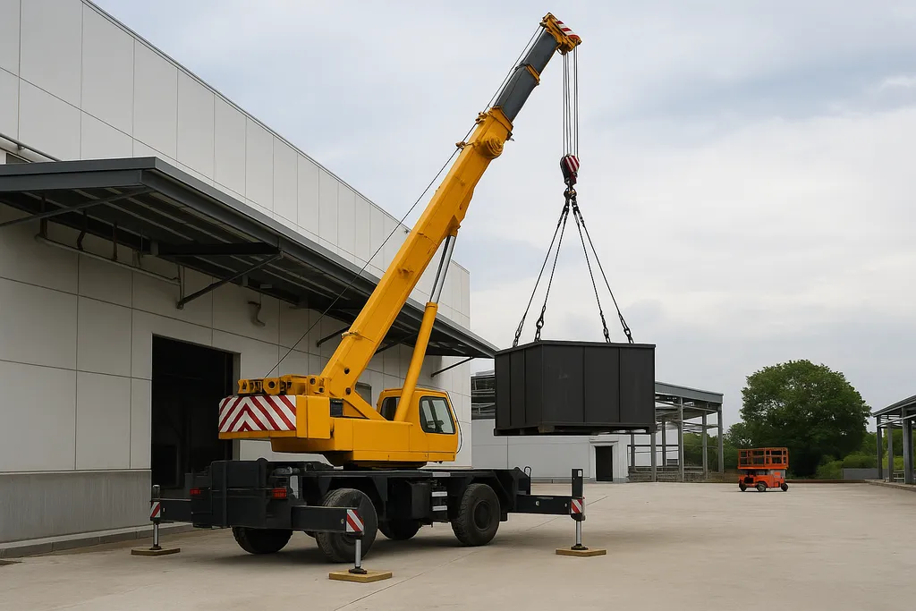 Quy trình an toàn và giấy tờ nên có trước khi xe cẩu vào công trình