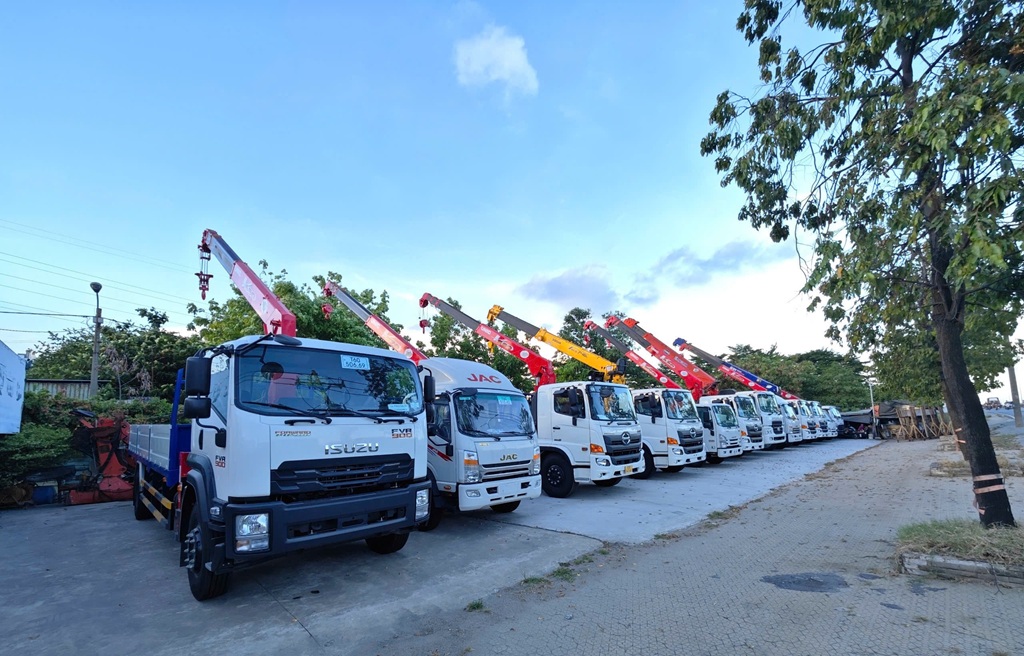 cho thuê xe cẩu biên hòa - đồng nai