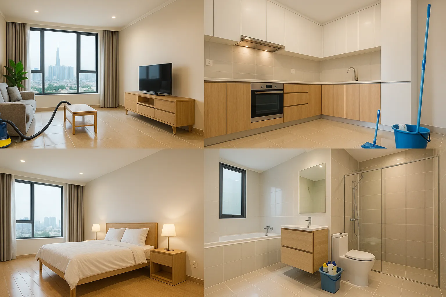 các dự án dọn dẹp nhà cửa tại tphcm