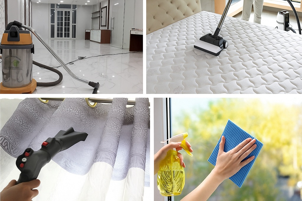 Dịch vụ dọn dẹp vệ sinh nhà mới xây