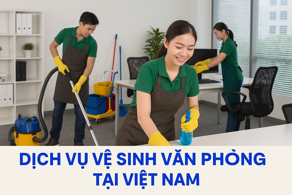 Dịch vụ vệ sinh văn phòng tại Việt Nam